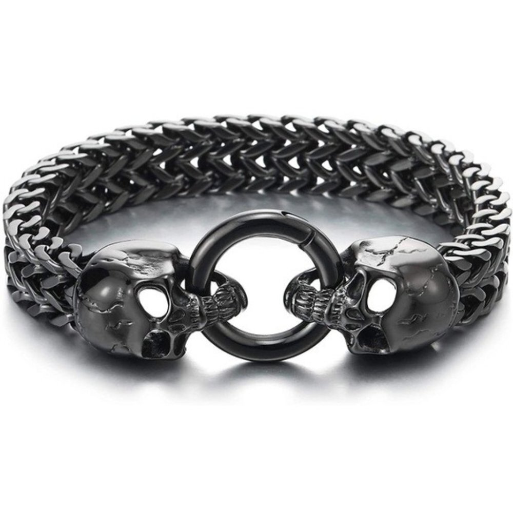 Skull Biker Biker Bracelet